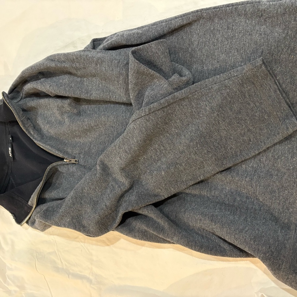 Apt. 9 Charcoal Quarter-Zip Hoodie
